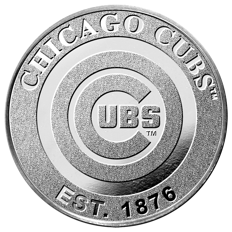 Image pour Rond d’argent de 1 oz des Cubs de Chicago à partir de Métaux précieux TD